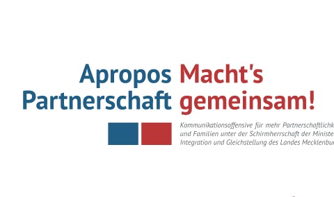 Apropos Partnerschaft. Macht's gemeinsam!